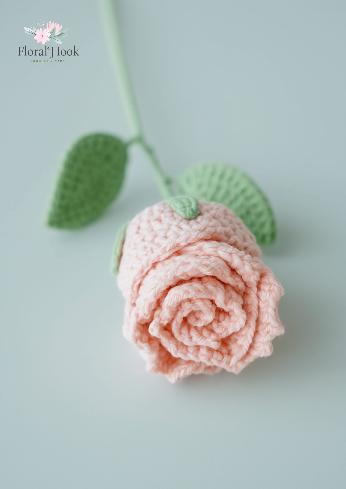 Corn Poppy and Rose Bouquet Kit-with video pattern
