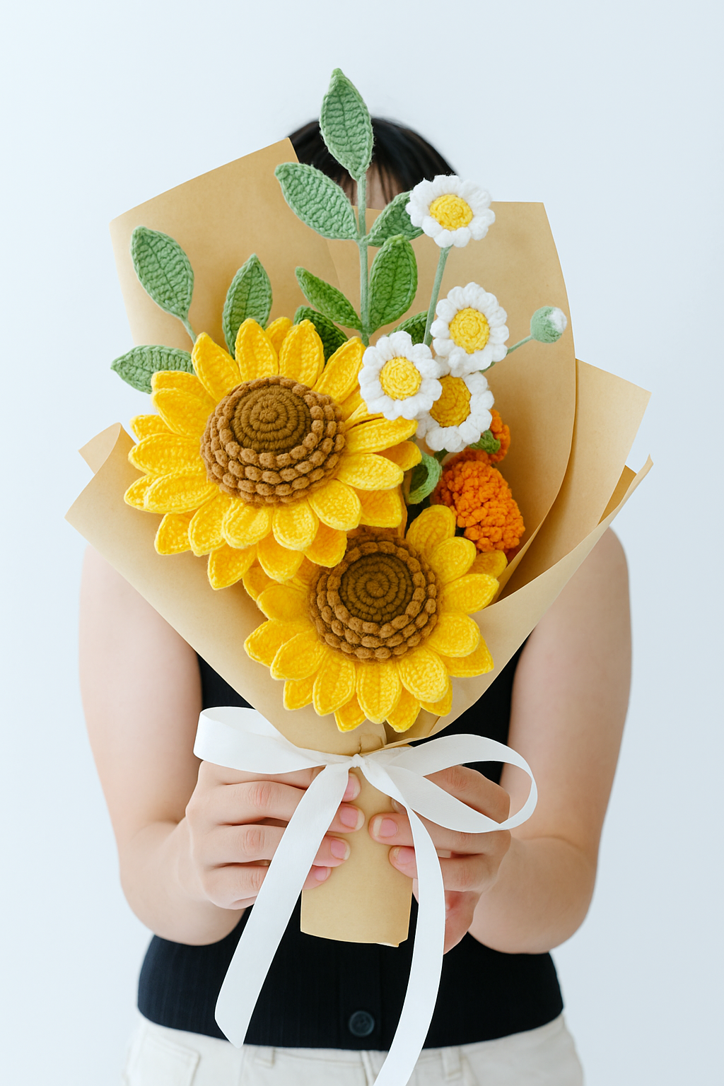 Sunflower Bouquet Kit - with video pattern