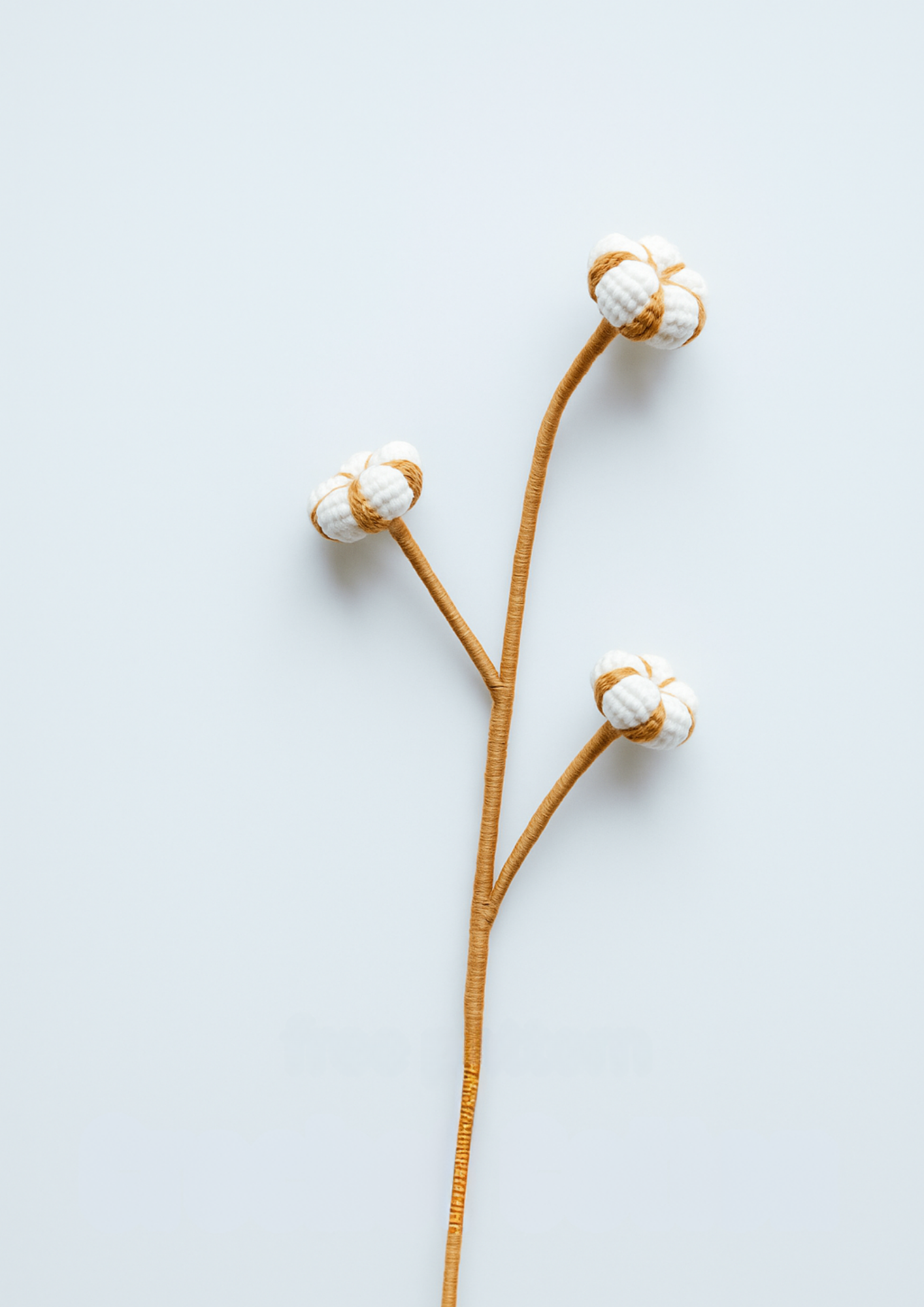 PDF & Video Pattern- Crochet Cotton Flower