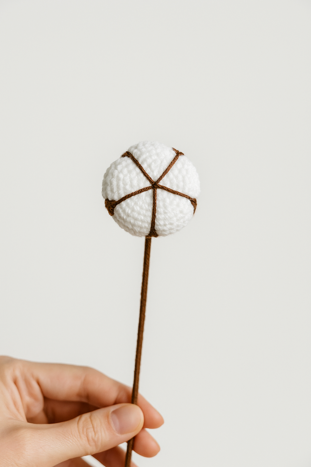 PDF & Video Pattern- Crochet Cotton Flower