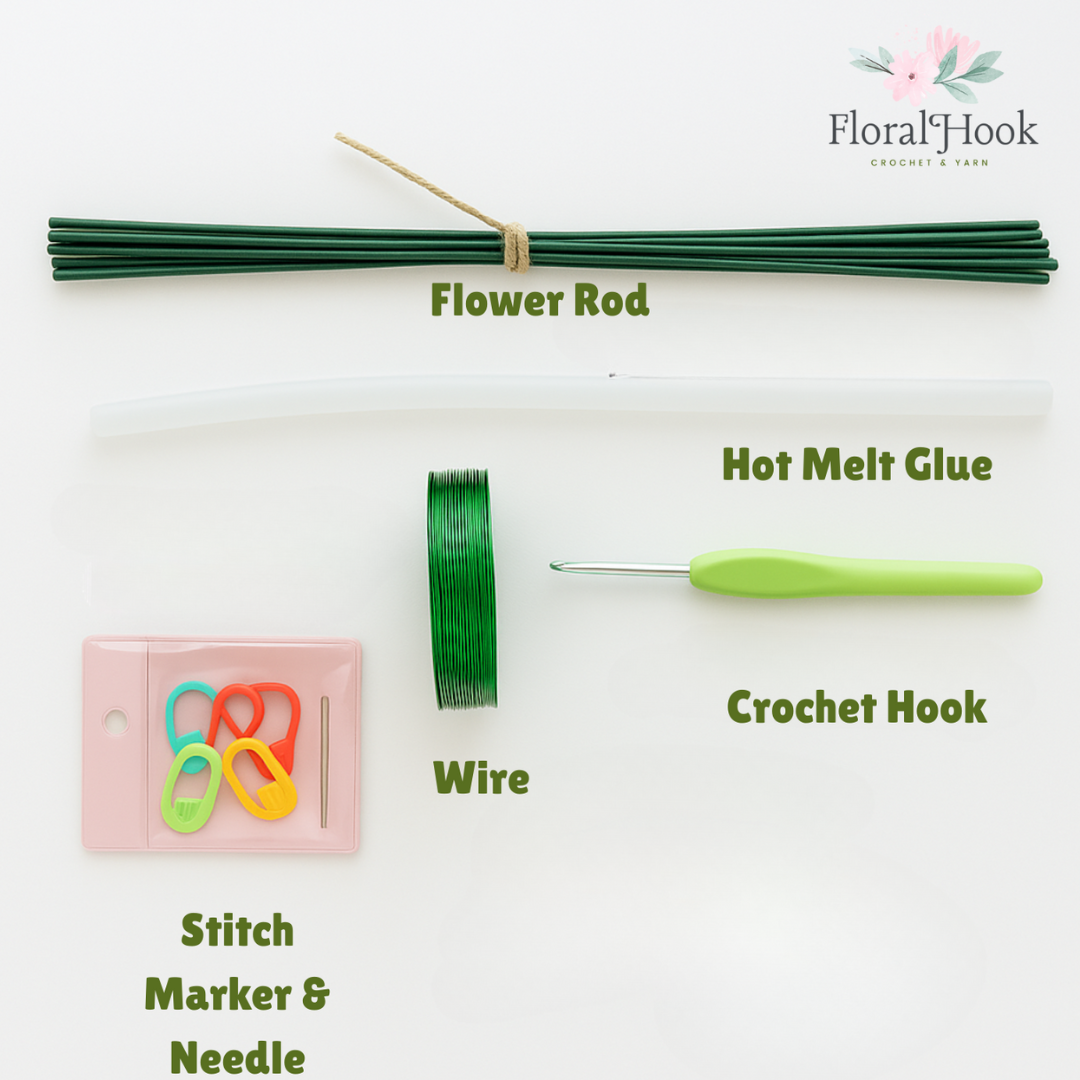 Big Thai Rose Bouquet Kit-with video pattern
