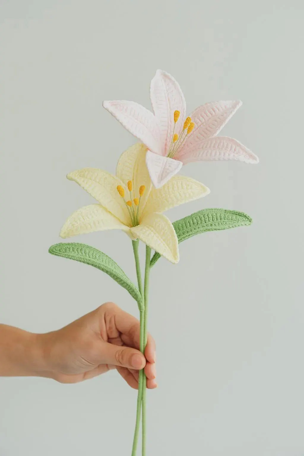 Corn Poppy and Lily Bouquet Kit-with video pattern