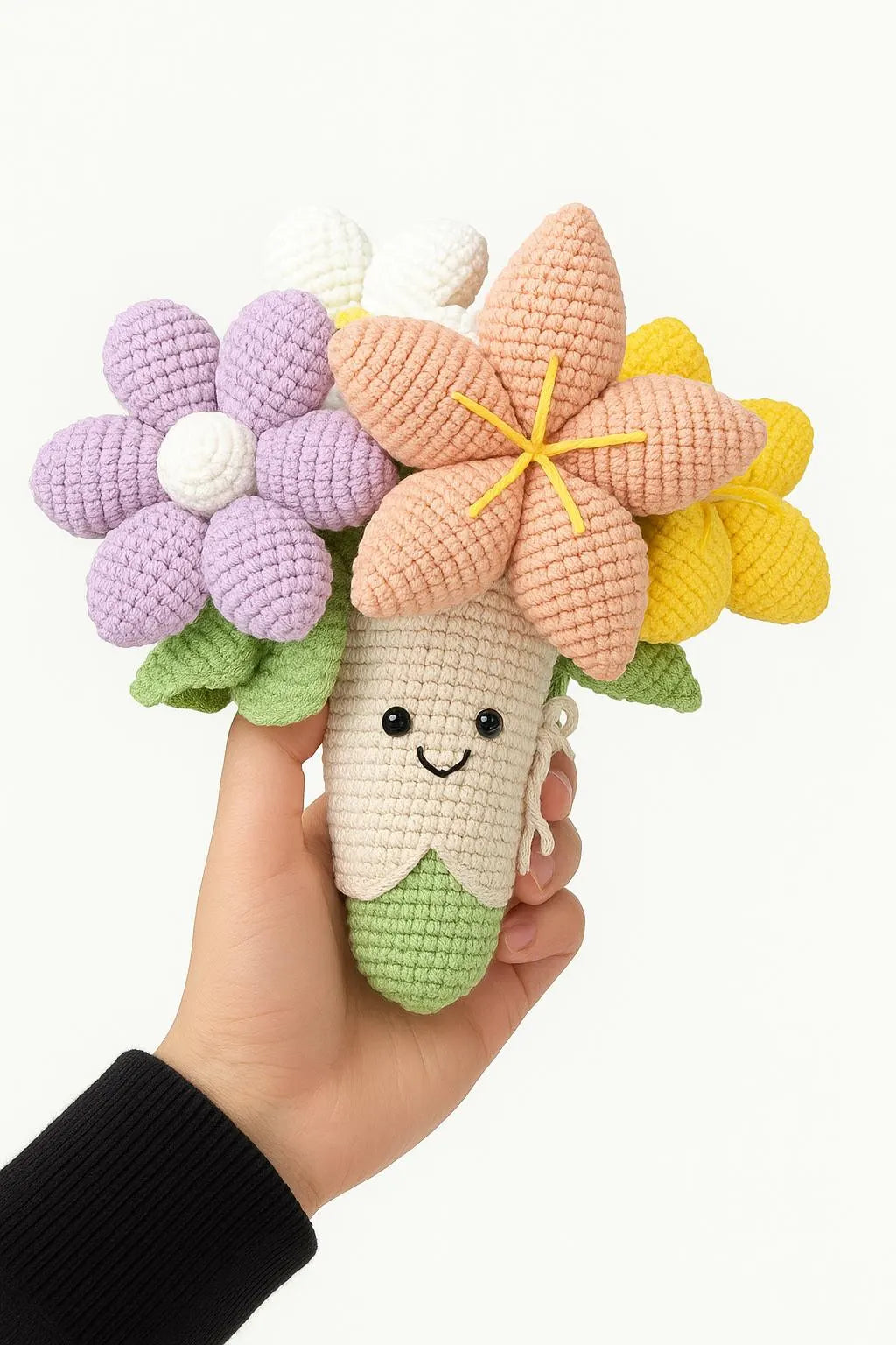 JellyCat Style Flower Bouquet Kit – with video pattern