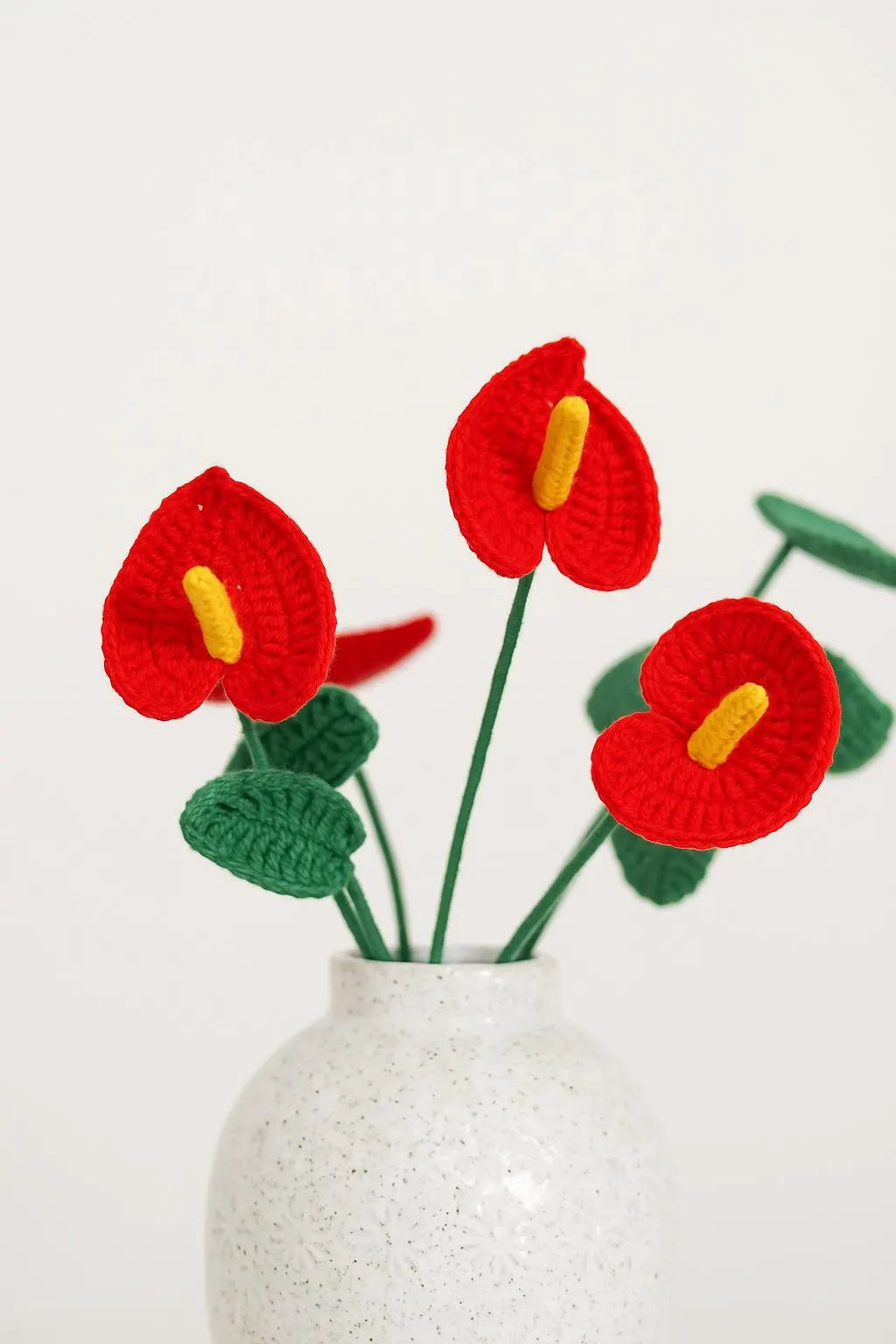 PDF & Video Pattern- Crochet Anthurium Flower