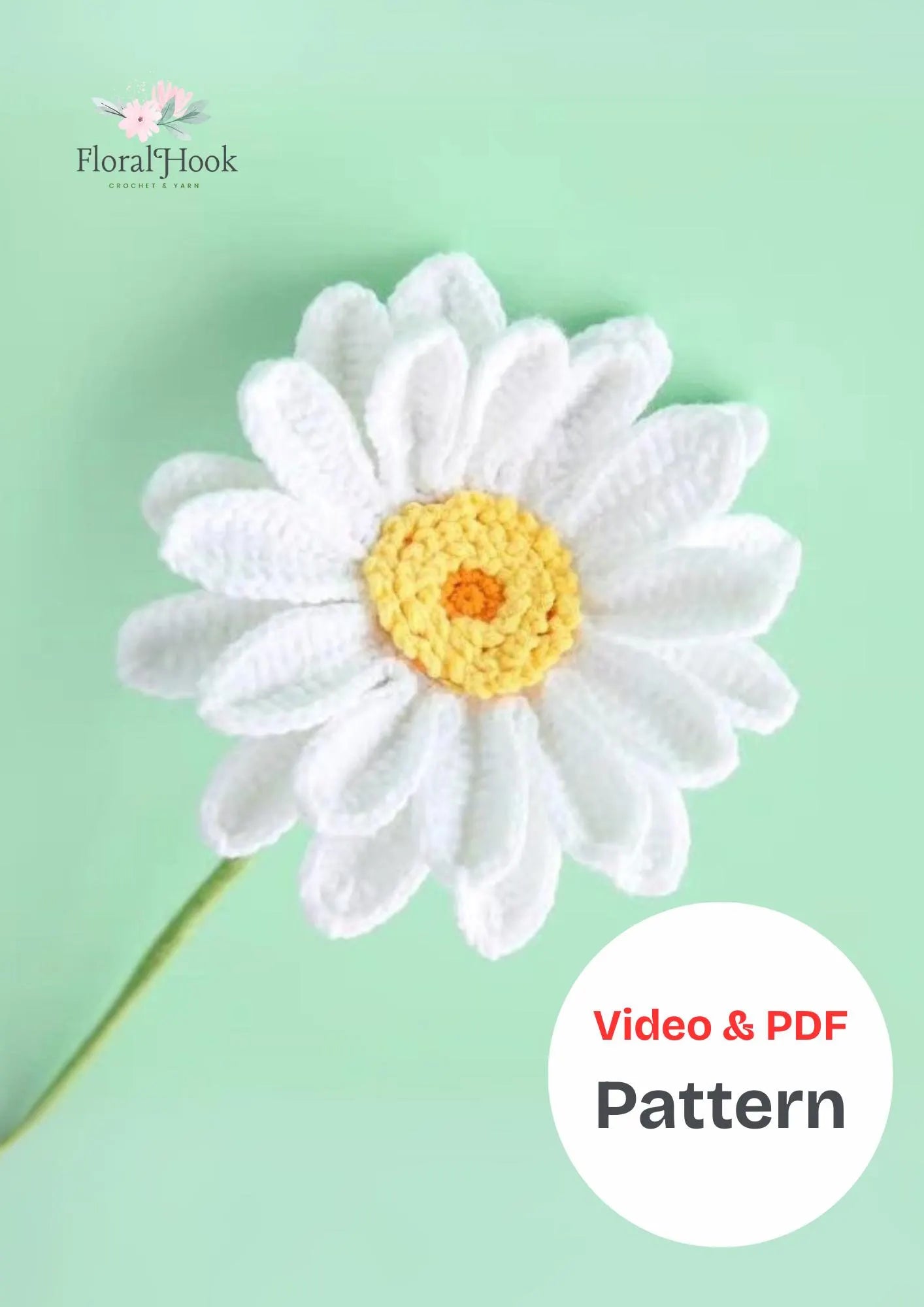 Blue Gerbera Bouquet Kit-with video tutorial