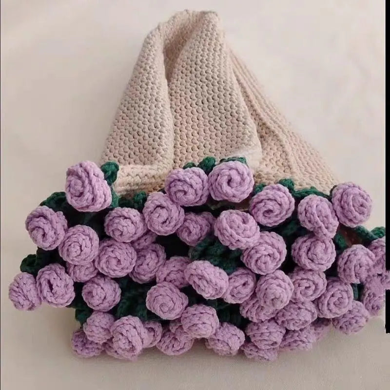 Rose Blanket Bouquet Kit – with video pattern