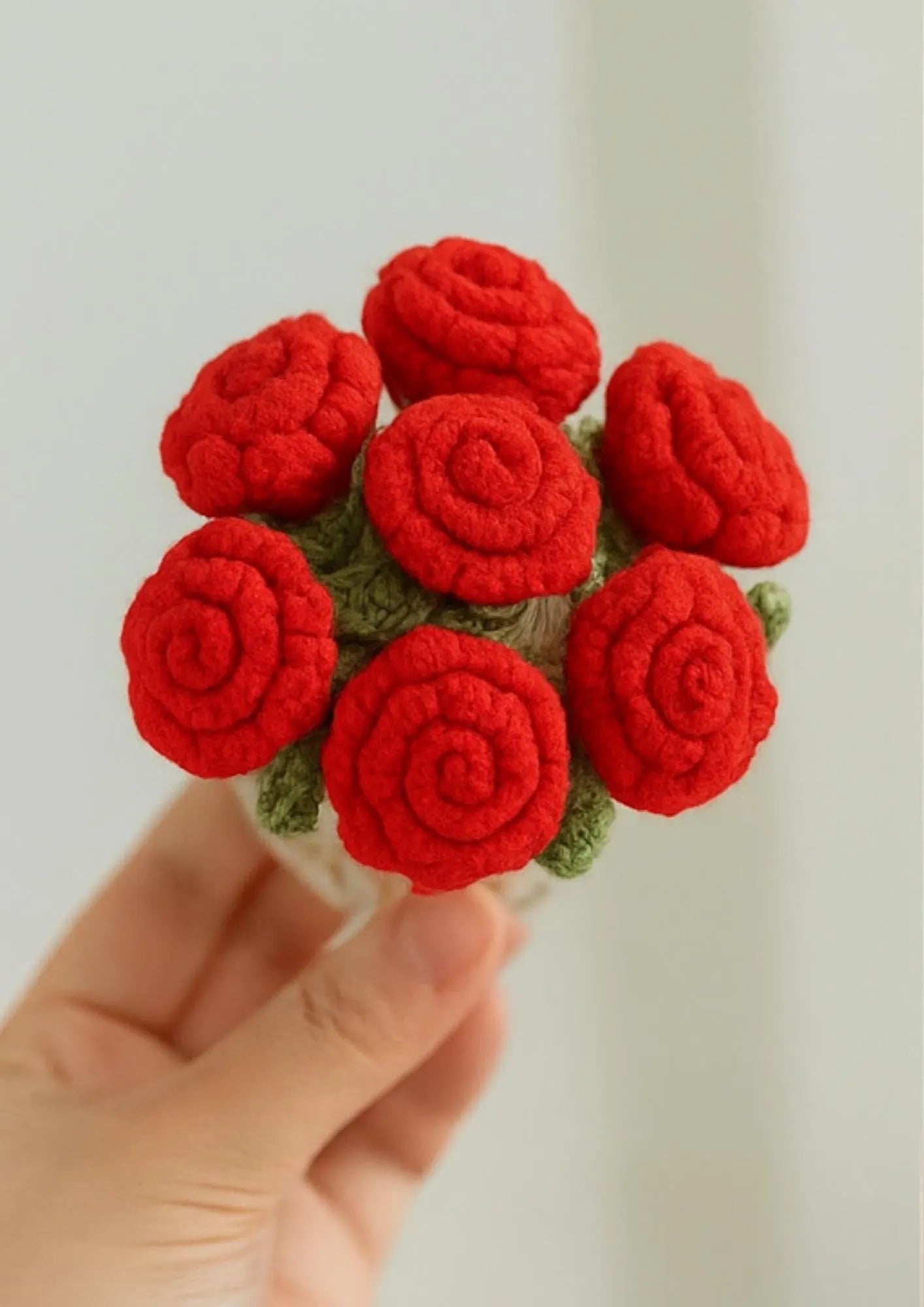 PDF & Video Pattern- Crochet Rose Coaster