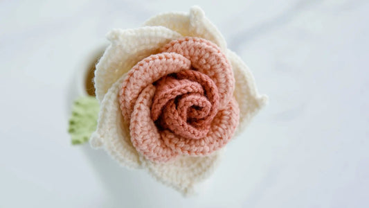 Flower Bouquet Rose Crochet Free Pattern - Step by step for Beginners (Thai Rose)