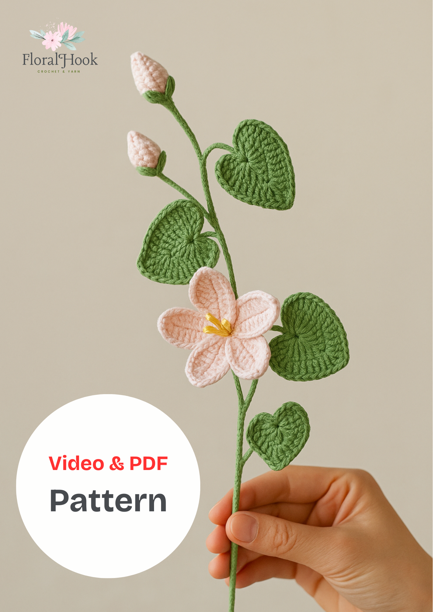 PDF & Video Pattern-Tung-oil Flower