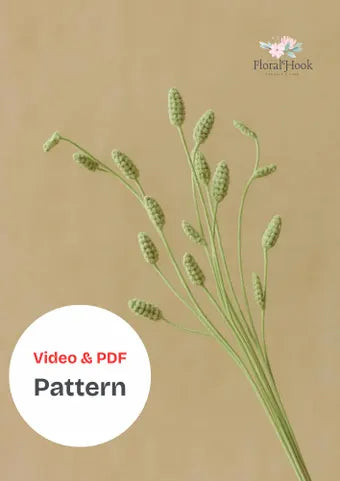 PDF & Video Pattern- Crochet Oats Glass