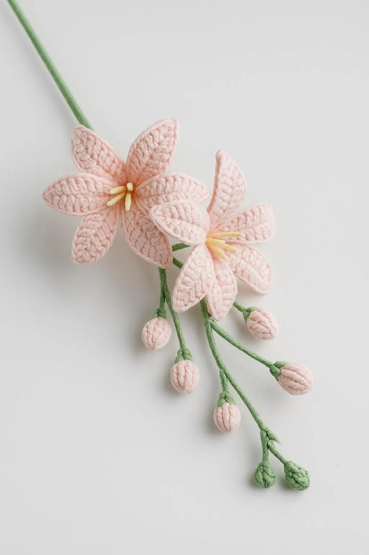 PDF & Video Pattern- Crochet Renanthera Coccinea